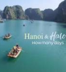 How many days in Hanoi and Halong Bay?